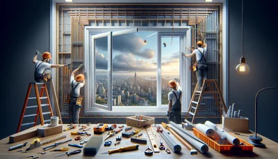 Poser une fenêtre PVC : guide complet 2026 pour réussir soi-même - AI generated illustration