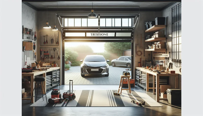 Aménager un garage en atelier : guide complet et astuces 2026 - AI generated illustration