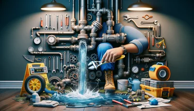 Réparer une fuite d'eau : guide complet et astuces efficaces 2026 - AI generated illustration