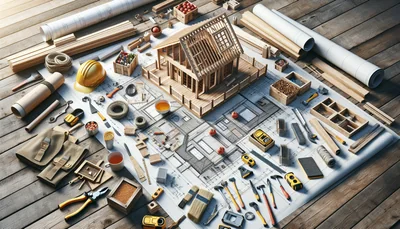 Construire une terrasse en bois : guide complet et prix 2026 - AI generated illustration